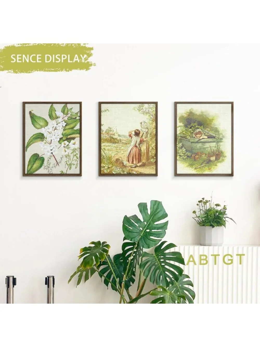 11x14 Brown Canvas Floater Frame - 0.9